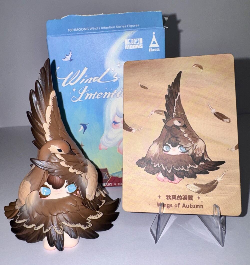 1001MOONS Wind's Intention Blind Box Series Confirmed Wings Of Autumn US Seller